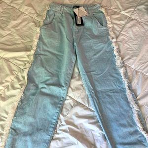 New with Tags Nasty Gal Fringe Pants